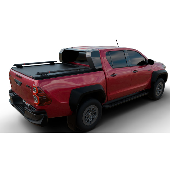 Manual Roll Top Tonneau Bed Cover, Tessera 4x4 SE, Toyota Hilux GR Sport 2016 - 2026 - EDK.ro