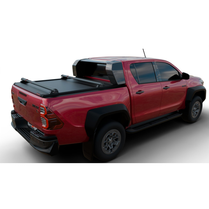 Manual Roll Top Tonneau Bed Cover, Tessera 4x4 SE, Toyota Hilux GR Sport 2016 - 2026 - EDK.ro