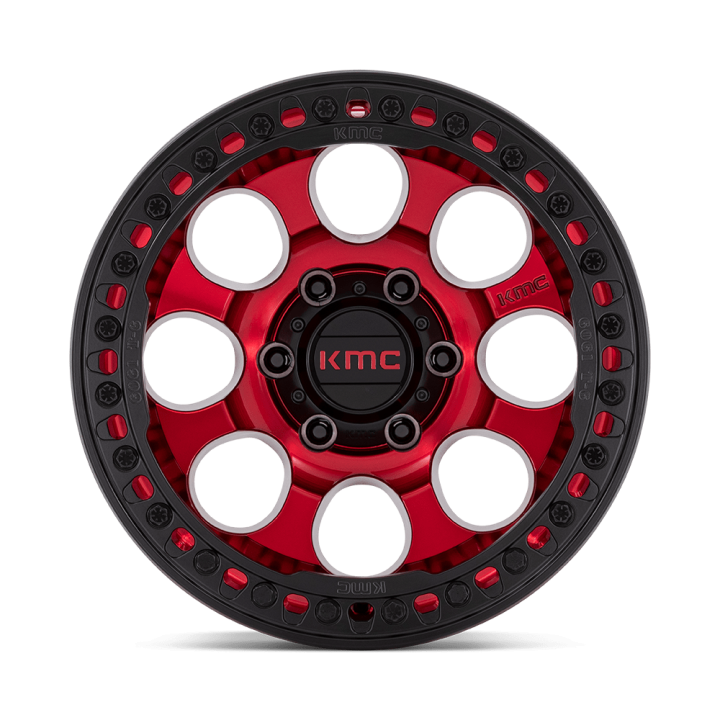Alloy Wheel, KMC KM237 RIOT Beadlock, 17x8.5, ET 0, 6x135, 87.1, Black - EDK.ro