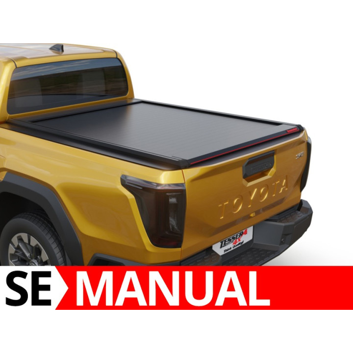Manual Roll Top Tonneau Bed Cover, Tessera 4x4 SE, Toyota Hilux Double Cab 2026 - Present - EDK.ro