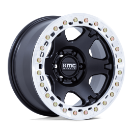 Alloy Wheel, KMC KM238 VI Beadlock, 17x9.0, ET 1, 6x135, 87.1, Black - EDK.ro