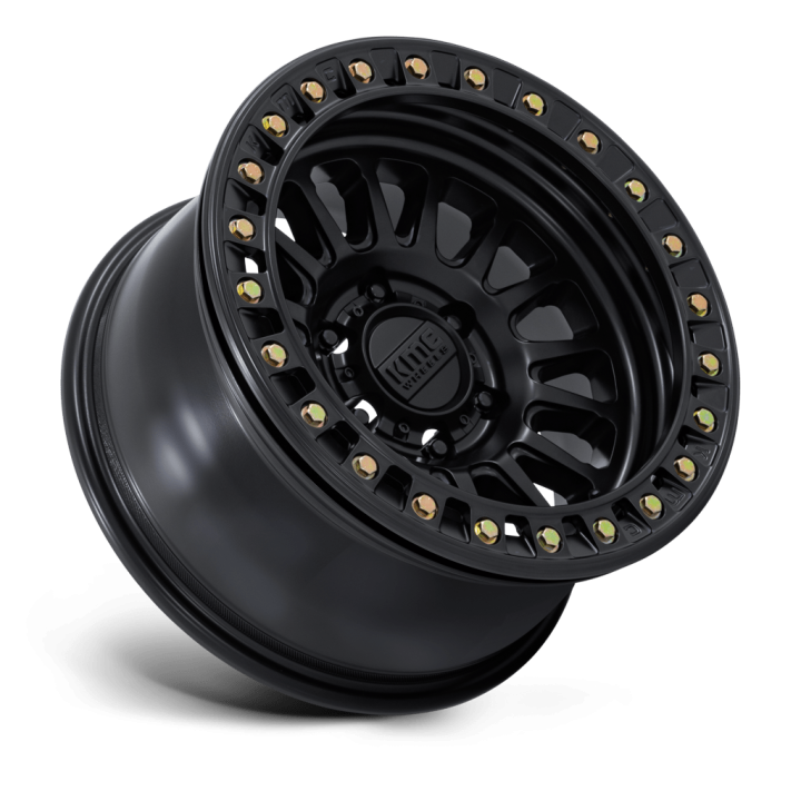 Jantă de Aluminiu, KMC KM239 IMPACT Beadlock, 17x9.0, ET 25, 6x135, 87.1, Negru - EDK.ro