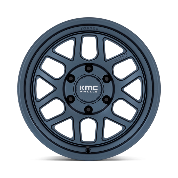 Jantă de Aluminiu, KMC KM446 MESA FORGED Monoblock, 17x8.5, ET 0, 6x135, 87.1, Albastru - EDK.ro