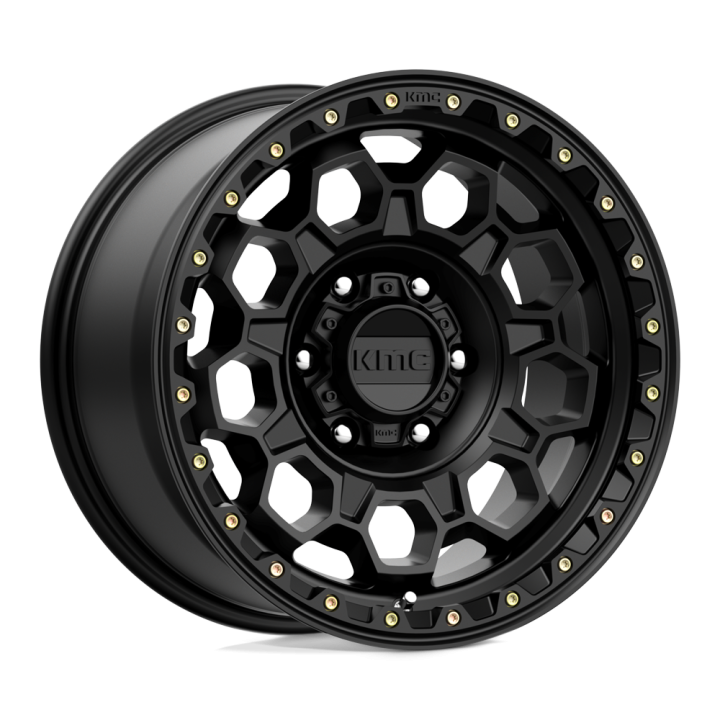 Jantă de Aluminiu, KMC KM545 TREK, 17x9.0, ET 0, 6x135, 87.1, Negru - EDK.ro