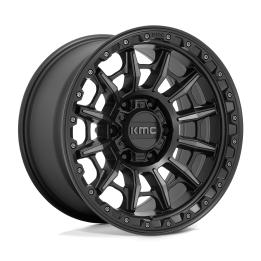 Alloy Wheel, KMC KM547 CARNAGE, 17x9.0, ET 0, 6x135, 87.1, Black - EDK.ro