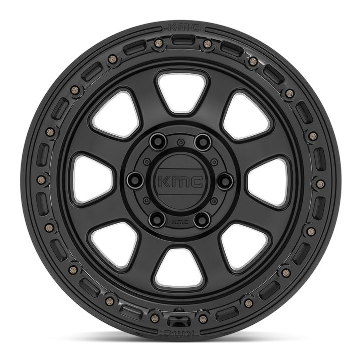 Jantă de Aluminiu, KMC KM548 CHASE, 20x9.0, ET 18, 6x135, 87.1, Negru - EDK.ro