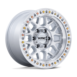 Alloy Wheel, KMC KM549 GRS, 20x9.0, ET 0, 6x135, 87.1, Silver - EDK.ro