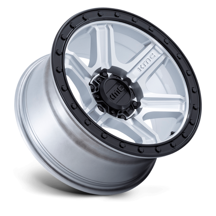 Alloy Wheel, KMC KM551 OUTRUN, 18x9.0, ET 18, 6x135, 87.1, Black - EDK.ro