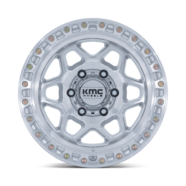 Alloy Wheel, KMC KM553 TORX, 17x8.5, ET 0, 6x135, 87.1, Silver - EDK.ro
