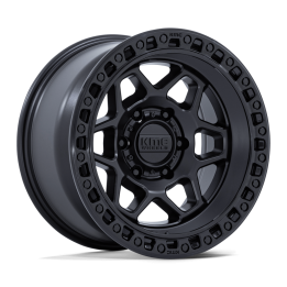 Alloy Wheel, KMC KM553 TORX, 17x8.5, ET 0, 6x135, 87.1, Black - EDK.ro