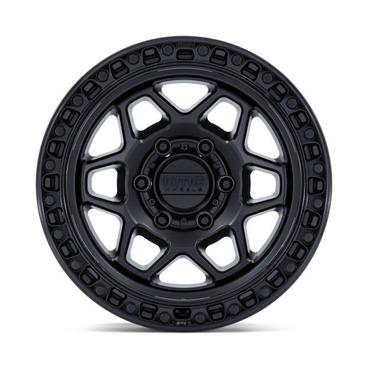 Alloy Wheel, KMC KM553 TORX, 17x8.5, ET 0, 6x135, 87.1, Black - EDK.ro