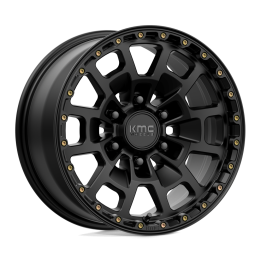 Jantă de Aluminiu, KMC KM718 SUMMIT, 17x8.5, ET 18, 6x135, 87.1, Negru - EDK.ro