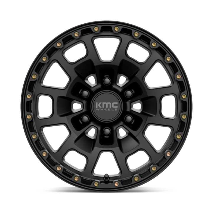 Alloy Wheel, KMC KM718 SUMMIT, 17x8.5, ET 18, 6x135, 87.1, Black - EDK.ro