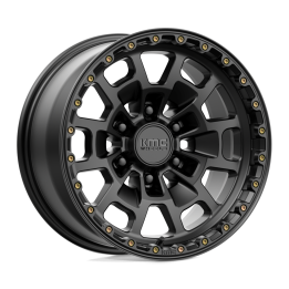 Alloy Wheel, KMC KM718 SUMMIT, 17x8.5, ET 0, 6x135, 87.1, Black - EDK.ro