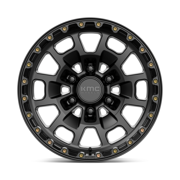Alloy Wheel, KMC KM718 SUMMIT, 17x8.5, ET 0, 6x135, 87.1, Black - EDK.ro