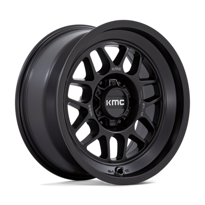 Jantă de Aluminiu, KMC KM725 TERRA, 18x8.5, ET 0, 6x135, 87.1, Negru - EDK.ro