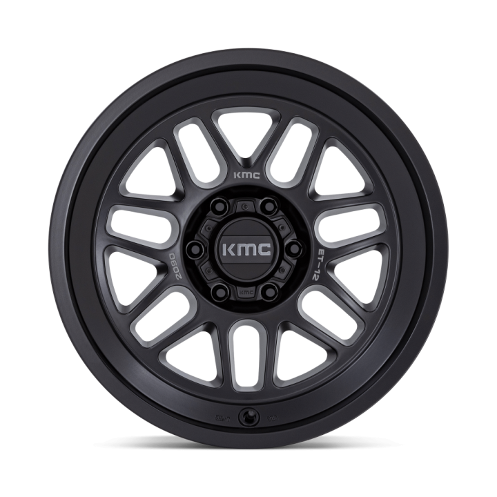 Alloy Wheel, KMC KM725 TERRA, 20x9.0, ET 0, 6x135, 87.1, Black - EDK.ro