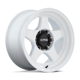 Jantă de Aluminiu, KMC KM728 LOBO, 17x8.5, ET -10, 6x135, 87.1, Alb - EDK.ro
