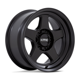 Alloy Wheel, KMC KM728 LOBO, 17x8.5, ET -10, 6x135, 87.1, Black - EDK.ro