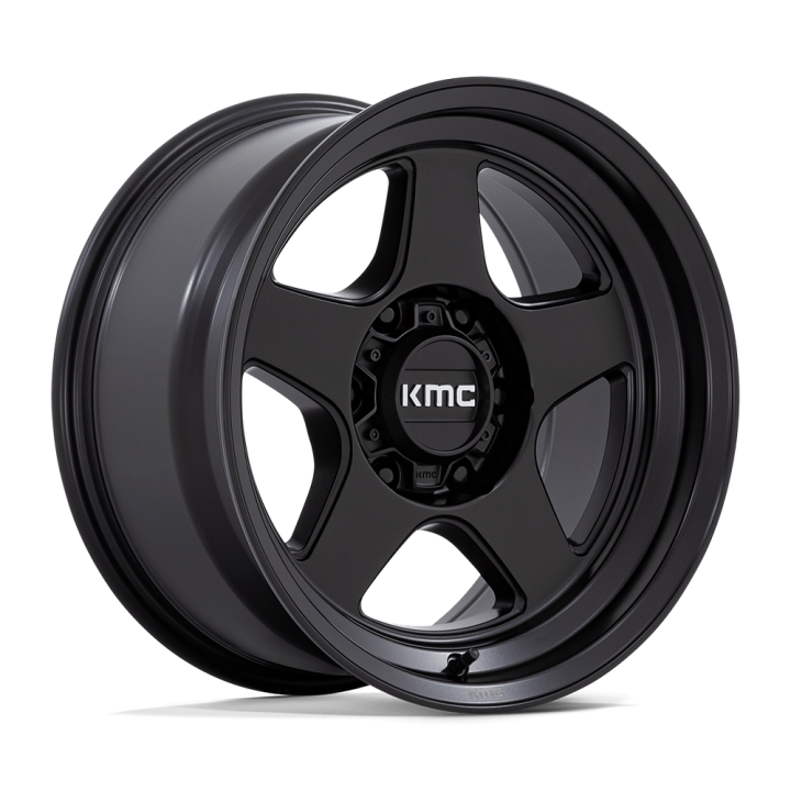 Alloy Wheel, KMC KM728 LOBO, 17x8.5, ET -10, 6x135, 87.1, Black - EDK.ro