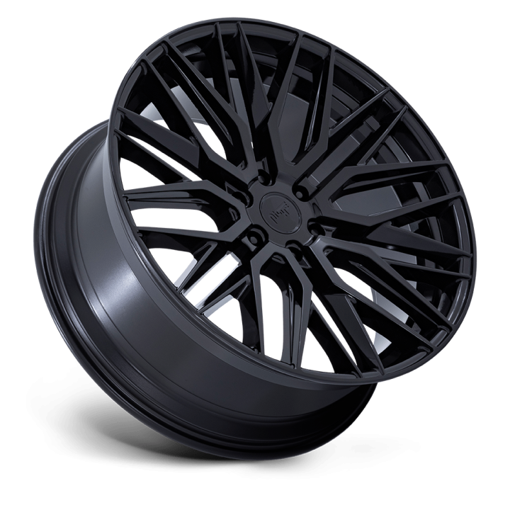 Alloy Wheel, Niche Road Wheels M224 GAMMA, 22x9.5, ET 25, 6x135, 87.1, Black - EDK.ro