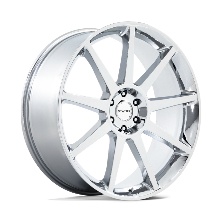 Alloy Wheel, STATUS MAMMOTH, 24x10.0, ET 30, 6x135, 87.1, Chrome - EDK.ro