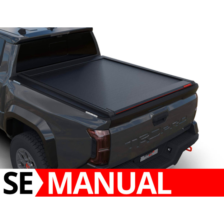 Manual Roll Top Tonneau Bed Cover, Tessera 4x4 SE, Toyota Tacoma Bed Length 6.0 Feet 2024 - Present - EDK.ro