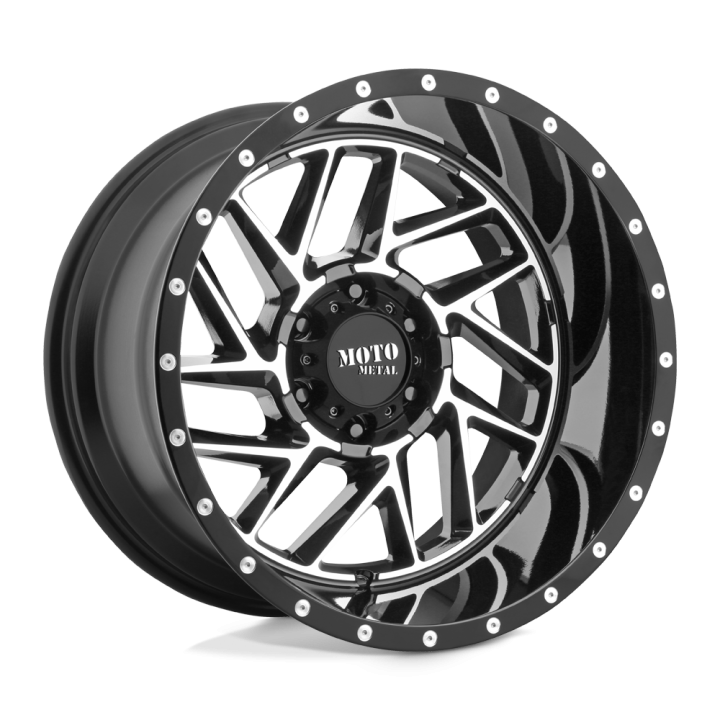 Alloy Wheel, MOTO Metal MO985 BREAKOUT, 20x9.0, ET 18, 6x135, 87.1, Black - EDK.ro