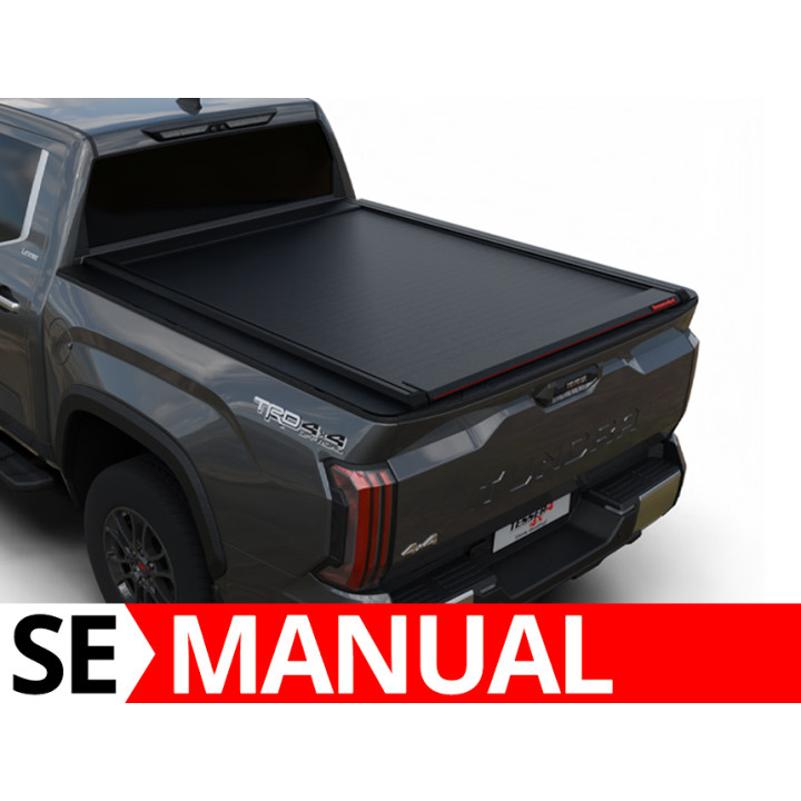 Manual Roll Top Tonneau Bed Cover, Tessera 4x4 SE, Toyota Tundra Bed Length 5.5 Feet 2014 - 2021 - EDK.ro