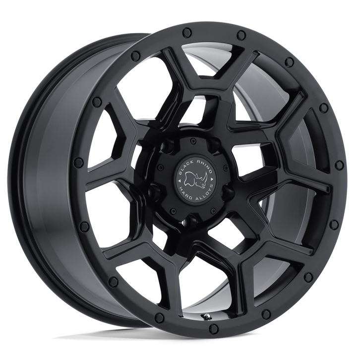 Alloy Wheel, Black Rhino OVERLAND, 20x9.5, ET 6, 6x135, 87.1, Black - EDK.ro