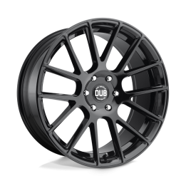 Jantă de Aluminiu, DUB S205 LUXE, 22x9.5, ET 30, 6x135, 87.1, Negru - EDK.ro