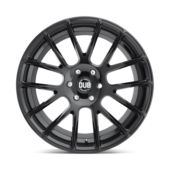 Jantă de Aluminiu, DUB S205 LUXE, 22x9.5, ET 30, 6x135, 87.1, Negru - EDK.ro
