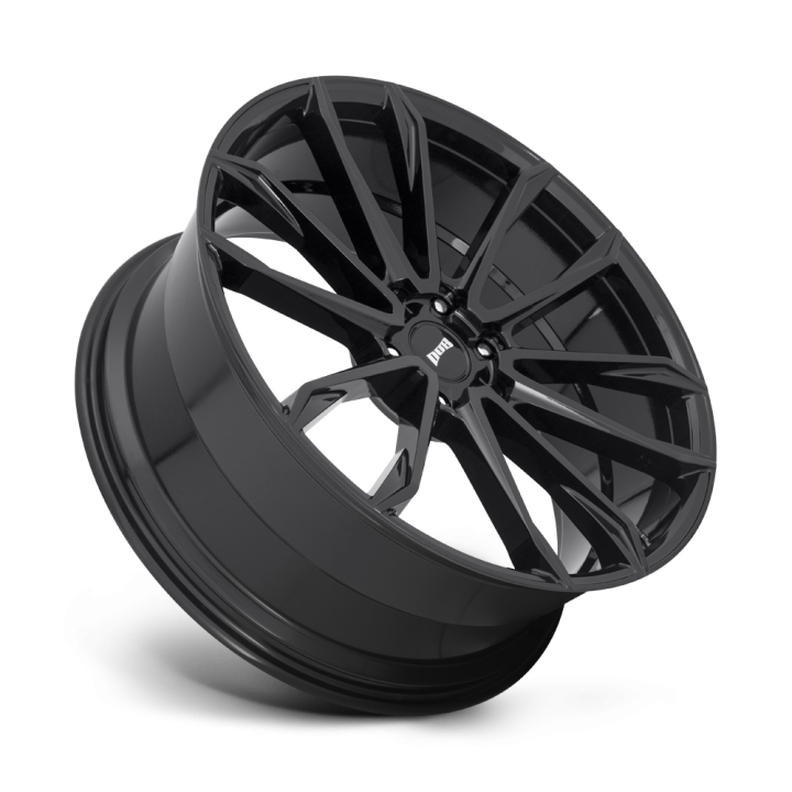 Jantă de Aluminiu, DUB S253 CLOUT, 24x10.0, ET 30, 6x135, 87.1, Negru - EDK.ro