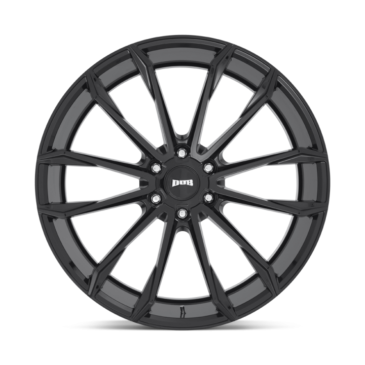 Jantă de Aluminiu, DUB S253 CLOUT, 24x10.0, ET 30, 6x135, 87.1, Negru - EDK.ro