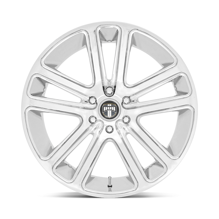 Jantă de Aluminiu, DUB S254 FLEX, 26x10.0, ET 30, 6x135, 87.1, Crom - EDK.ro