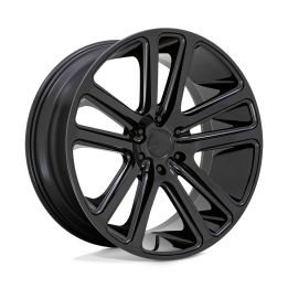 Jantă de Aluminiu, DUB S256 FLEX, 24x10.0, ET 30, 6x135, 87.1, Negru - EDK.ro