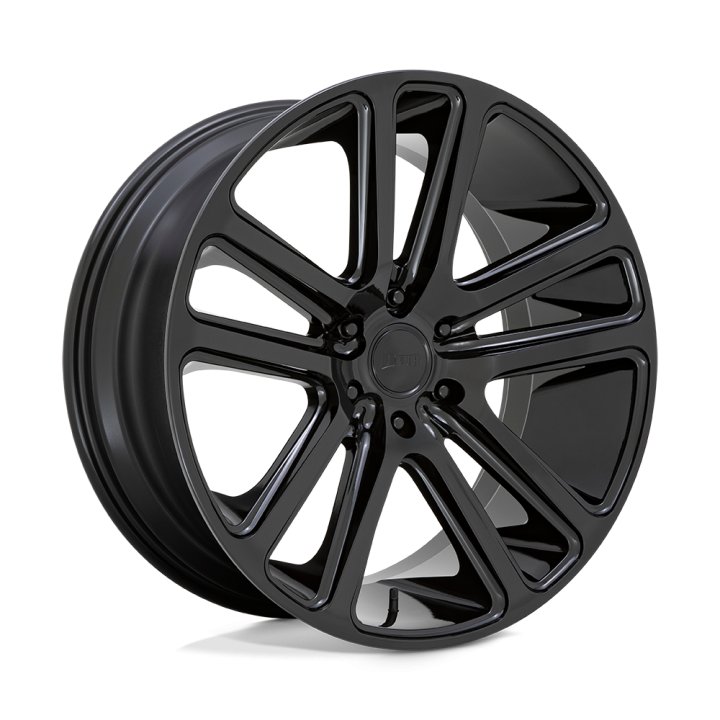 Jantă de Aluminiu, DUB S256 FLEX, 24x10.0, ET 30, 6x135, 87.1, Negru - EDK.ro