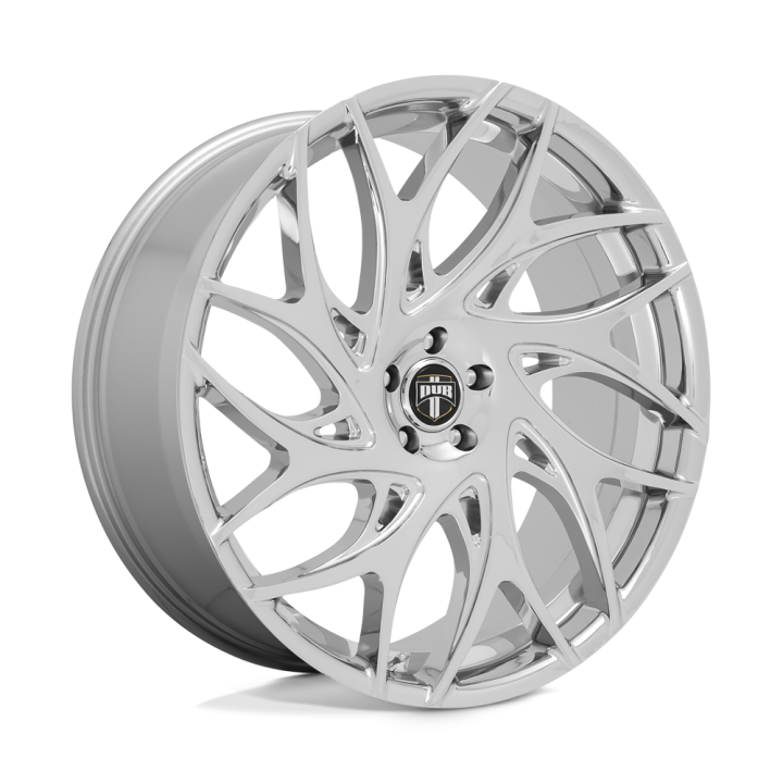Jantă de Aluminiu, DUB S258 G.O.A.T., 24x10.0, ET 30, 6x135, 87.1, Crom - EDK.ro
