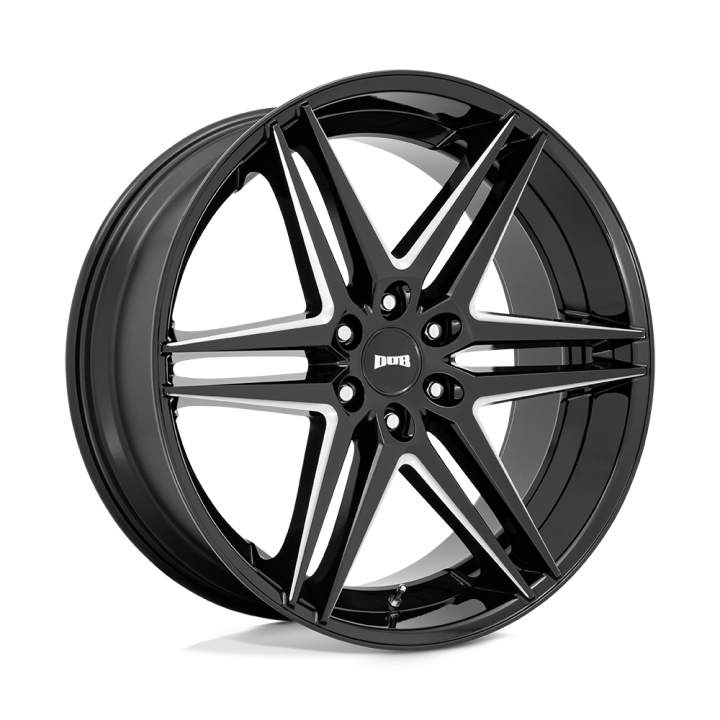 Jantă de Aluminiu, DUB S267 DIRTY DOG, 26x10.0, ET 30, 6x135, 87.1, Negru - EDK.ro