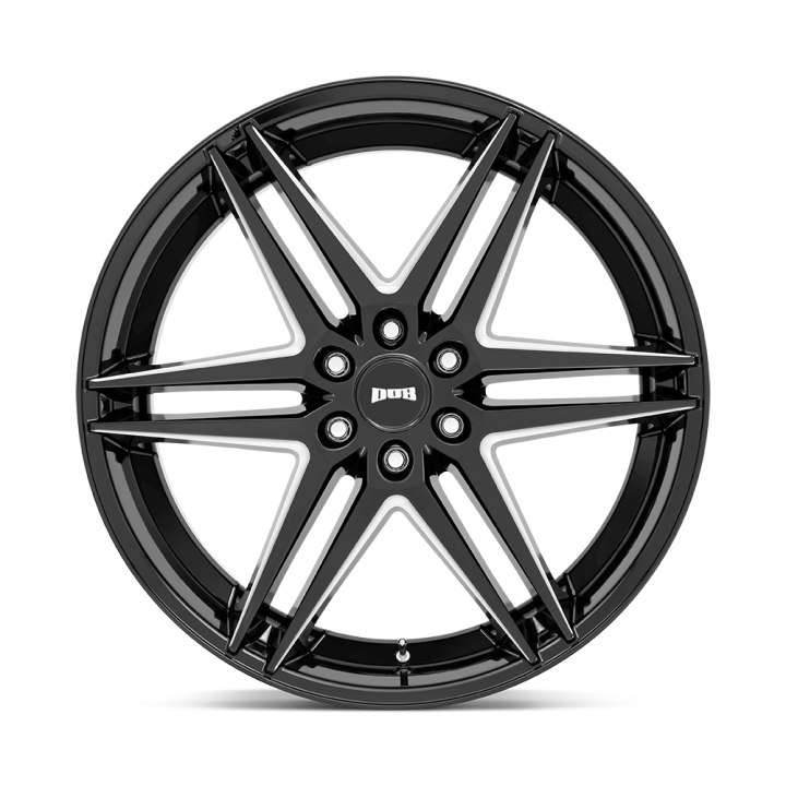 Jantă de Aluminiu, DUB S267 DIRTY DOG, 26x10.0, ET 30, 6x135, 87.1, Negru - EDK.ro