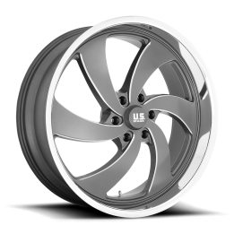 Jantă de Aluminiu, US Mags U133 DESPERADO, 24x10.0, ET 25, 6x135, 87.1, Antracit - EDK.ro