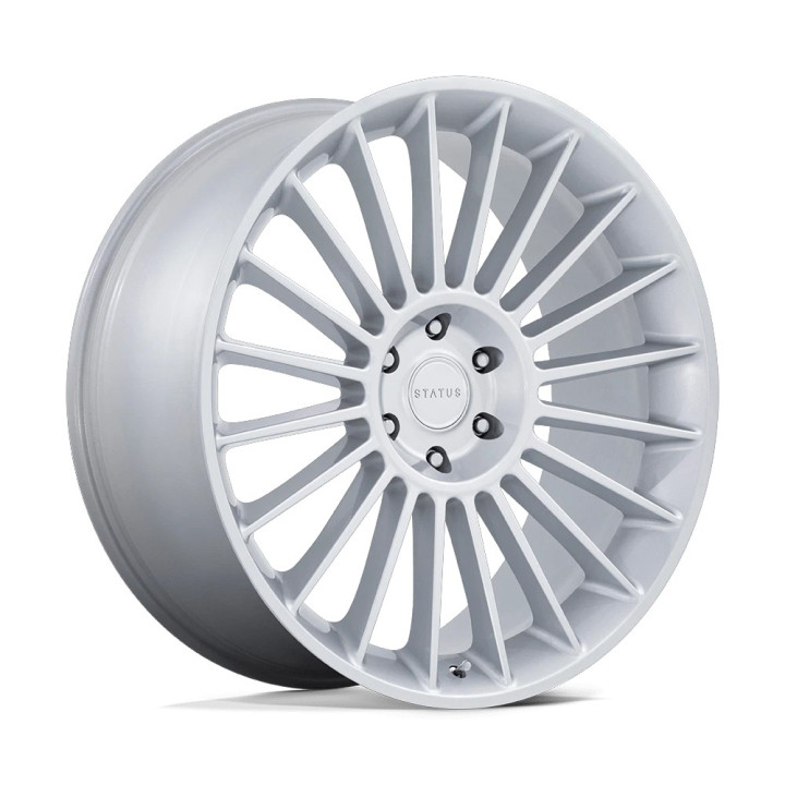 Jantă de Aluminiu, STATUS VENTI, 24x10.0, ET 30, 6x135, 87.1, Argintiu - EDK.ro