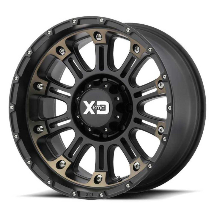 Alloy Wheel, XD Series XD829 HOSS II, 17x9.0, ET 18, 6x135, 87.1, Black - EDK.ro