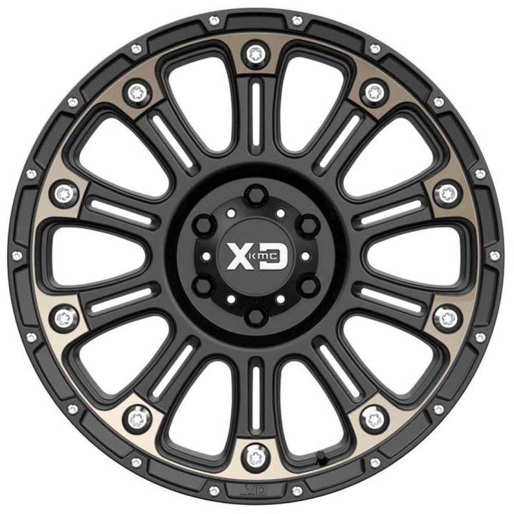 Jantă de Aluminiu, XD Series XD829 HOSS II, 17x9.0, ET 18, 6x135, 87.1, Negru - EDK.ro