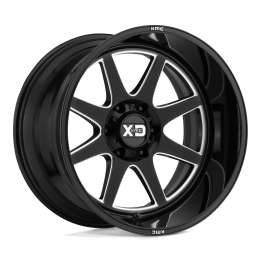 Alloy Wheel, XD Series XD844 PIKE, 20x10.0, ET -18, 6x135, 87.1, Black - EDK.ro