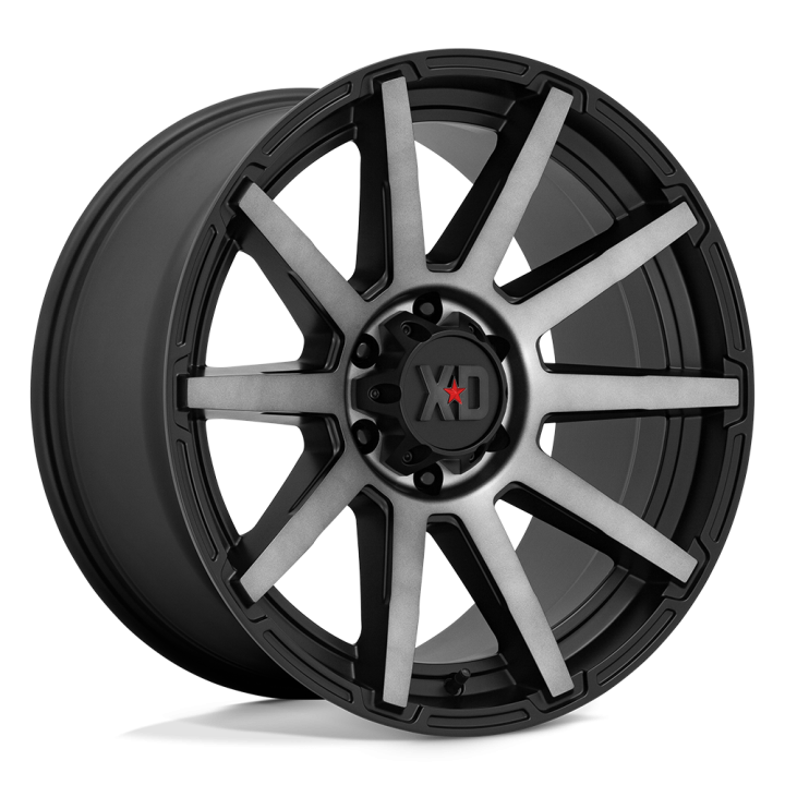 Alloy Wheel, XD Series XD847 OUTBREAK, 22x10.0, ET -18, 6x135, 87.1, Black - EDK.ro