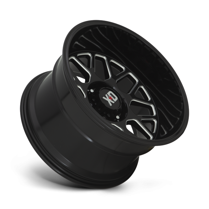 Alloy Wheel, XD Series XD849 GRENADE II, 20x10.0, ET -18, 6x135, 87.1, Black - EDK.ro