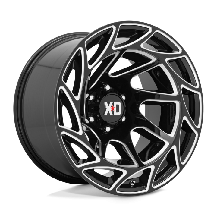 Alloy Wheel, XD Series XD860 ONSLAUGHT, 20x12.0, ET -44, 6x135, 87.1, Black - EDK.ro