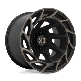 Alloy Wheel, XD Series XD860 ONSLAUGHT, 20x12.0, ET -44, 6x135, 87.1, Black - EDK.ro