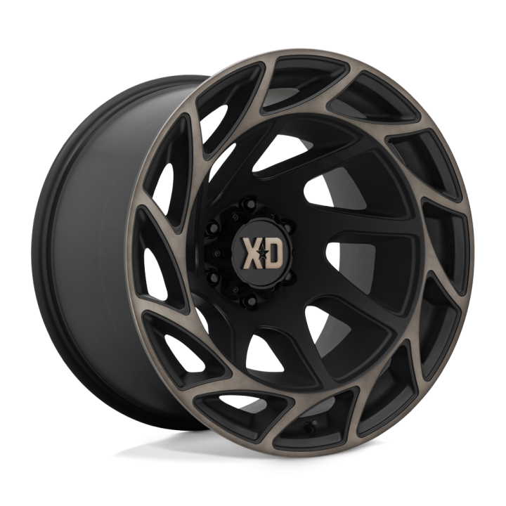 Jantă de Aluminiu, XD Series XD860 ONSLAUGHT, 20x12.0, ET -44, 6x135, 87.1, Negru - EDK.ro